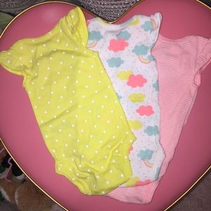 3 Carter’s onesies